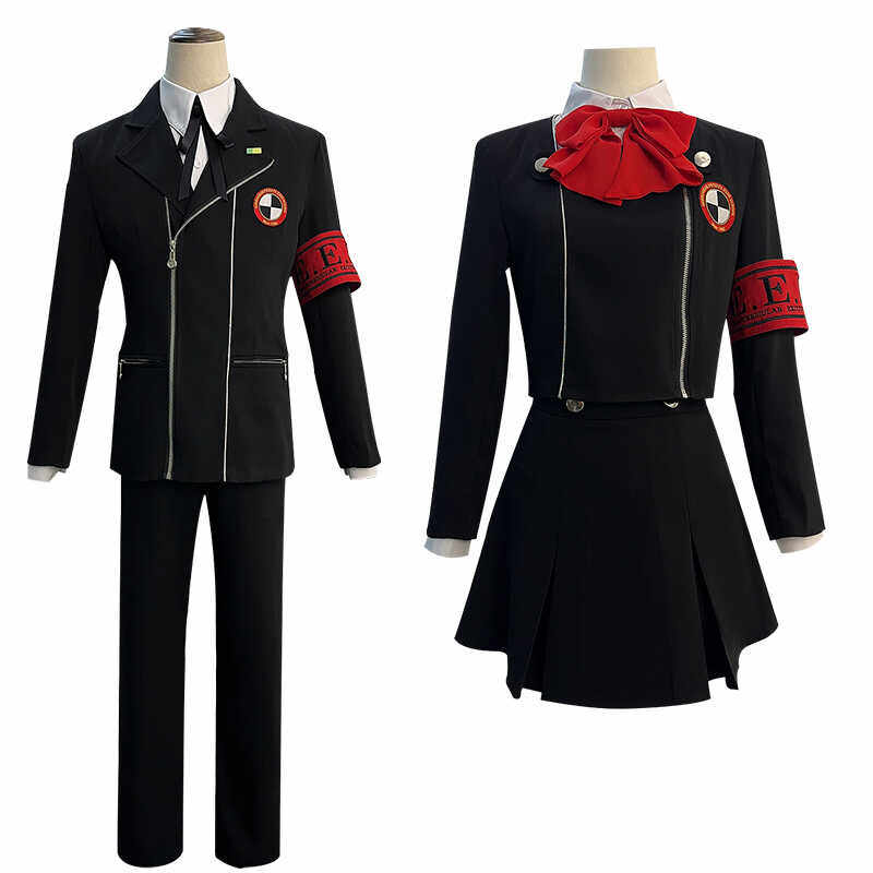 女神异闻录cos服 埃癸斯 结城理cosplay月光馆学院二次元动漫制服