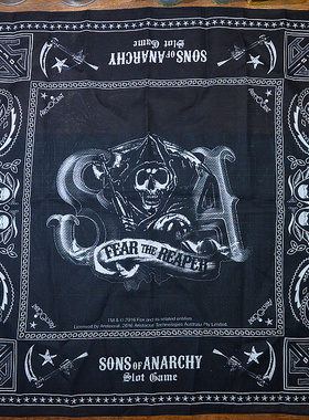 阿美咔叽美式复古BANDANA方巾头巾VINTAGE全棉印花RRL风格花纹