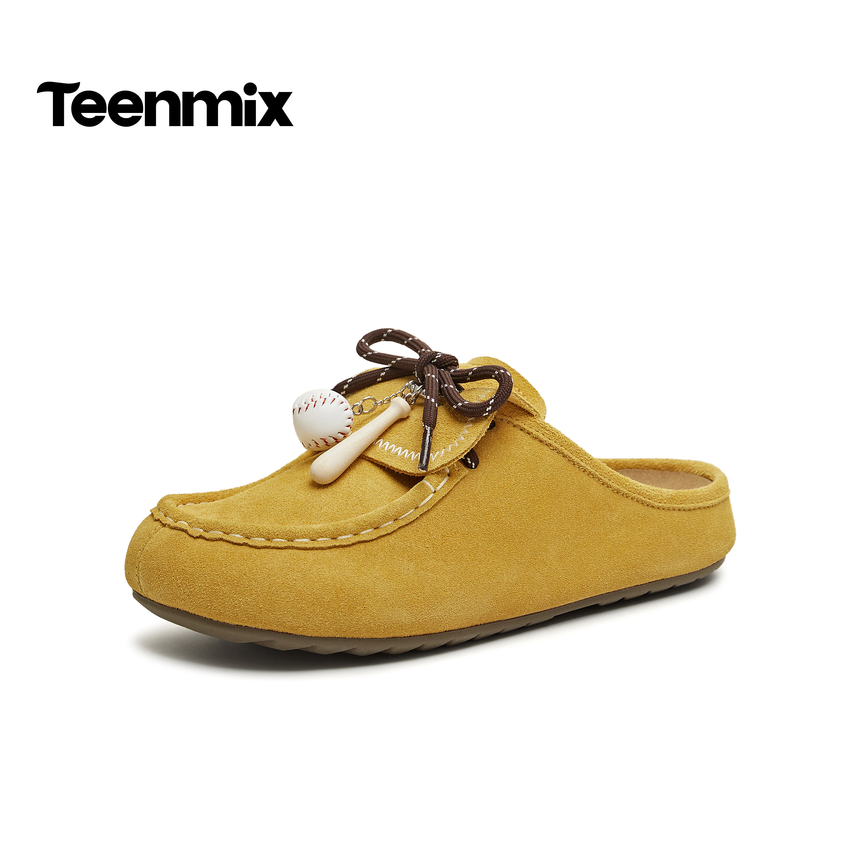 天美意2026夏新款百搭勃肯鞋单鞋舒适一脚蹬女包头拖KK085BH6,女鞋,勃肯鞋/软木鞋,淘宝优惠券,粉丝福利购,淘宝优惠卷