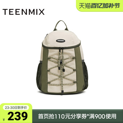 天美意冬新款商场同款运动旅行大容量女双肩包X3183DX5