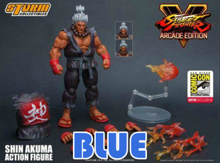 全新现货Storm Toys 1/12街霸5 Akuma 豪鬼 真豪鬼 白发 SDCC限定