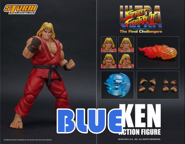 全新即发 storm toys 街头霸王2 肯 ken 原色肯 四头雕