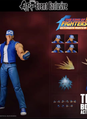 全新现货 Storm Toys 1/12 拳皇98 蓝色特瑞 2024香港APF会场限定
