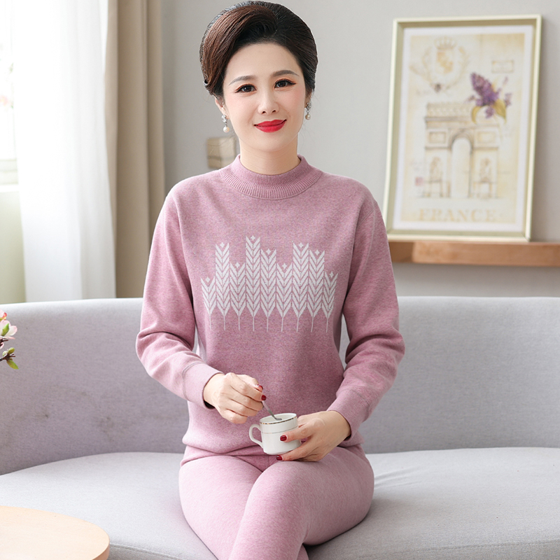 老年人妈妈奶奶新款冬季保暖内衣