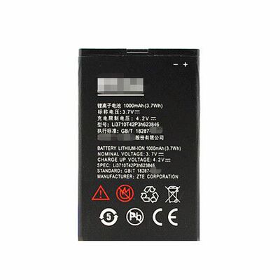 Li3710T42P3H623846中兴U288+电池N1 U288G CV18 L788 A188 L580正品大容量手机电池电板全新 高容量原厂电芯