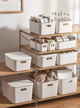 小冰箱桌面收纳盒化妆刷收纳筒笔筒旋转防尘化妆品收纳盒有盖梳妆