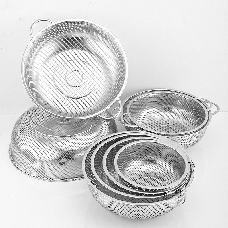 加厚不锈钢洗菜家用厨房沥水篮