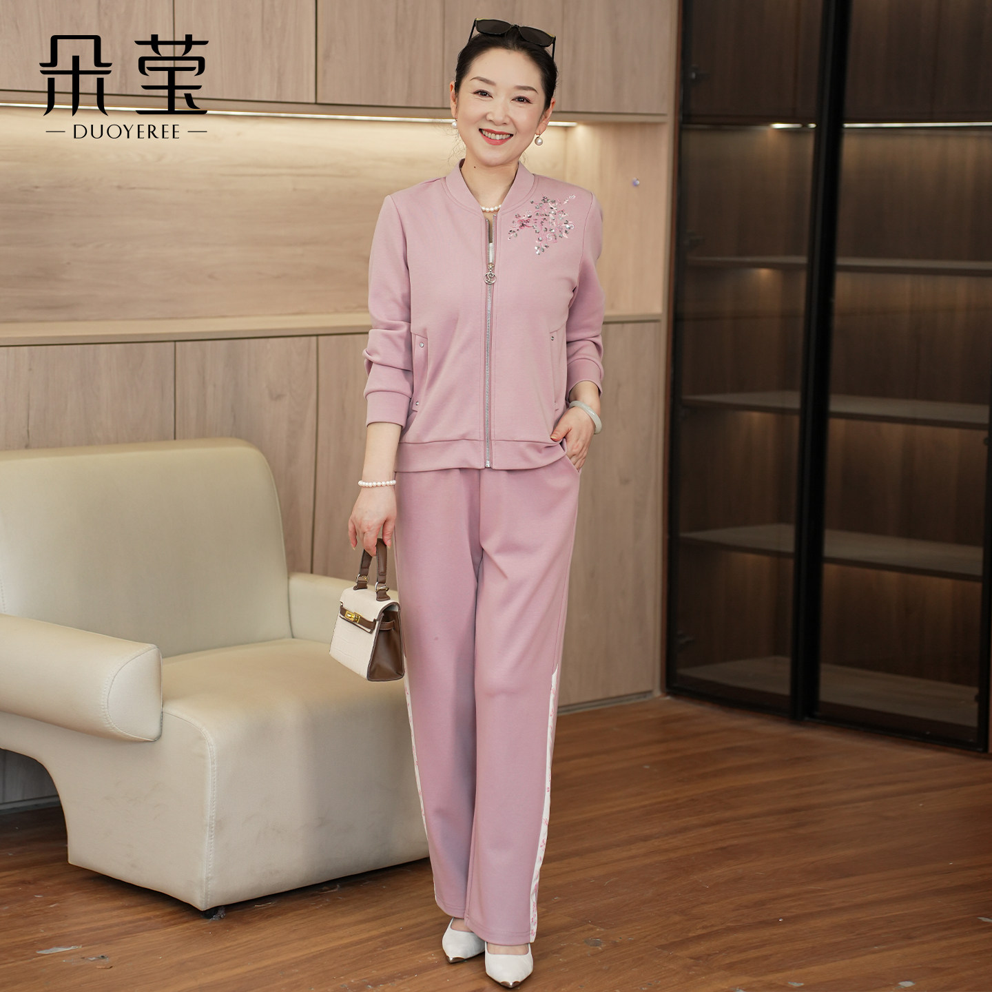 朵莹妈妈秋装运动套装2026新款