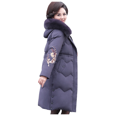 中年妈妈冬装羽绒服保暖防风御寒