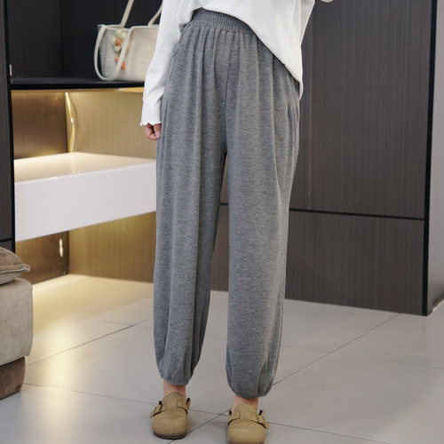 初秋必入松紧腰束脚运动裤巨显瘦