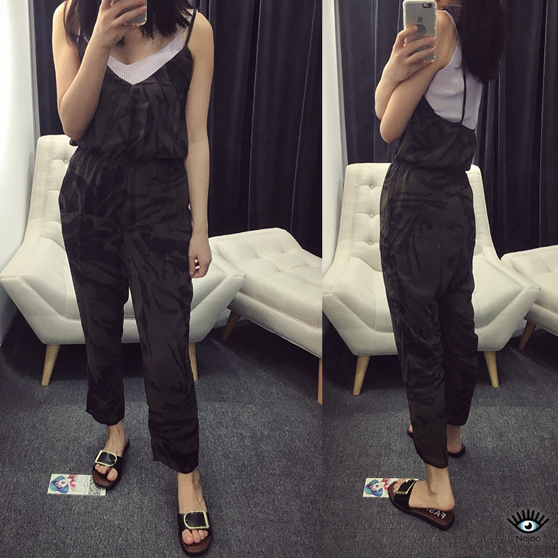 孤品清貨 不退不換 迷彩雙層雪紡松緊腰吊帶連體褲寬松背帶褲女薄在類目 女裝/女士精品, 褲子, 休閒褲中 - 來自Buy2taobao.com提供專業的淘寶代購服務