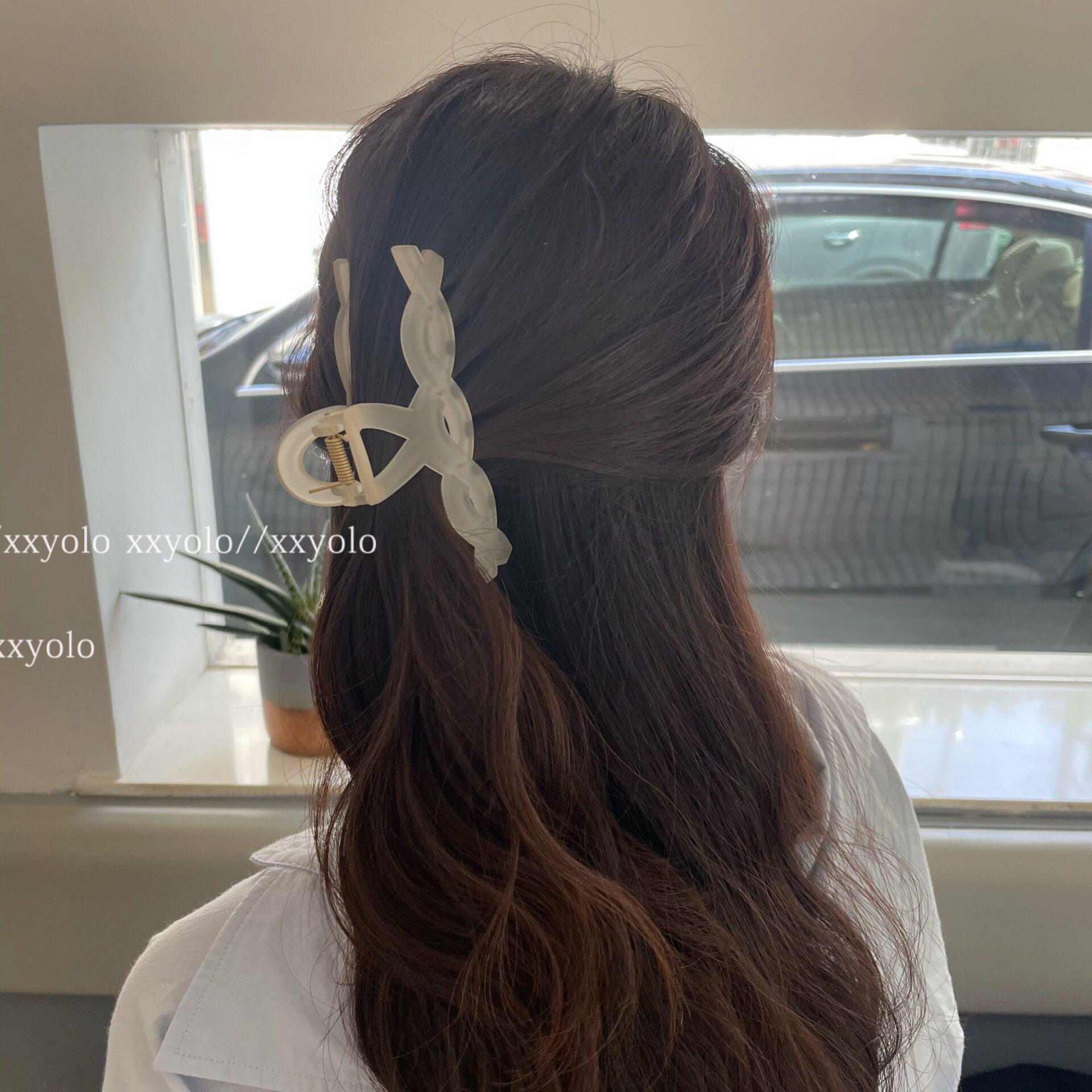 xxyolo抓夹韩系小众夏日马卡龙