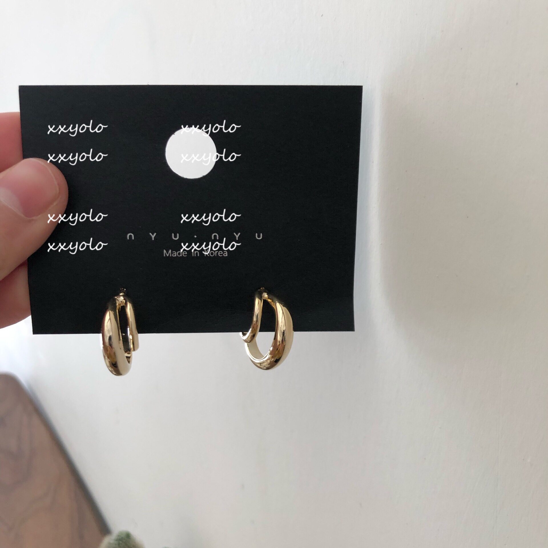 xxyolo/小资女孩简约百搭金属