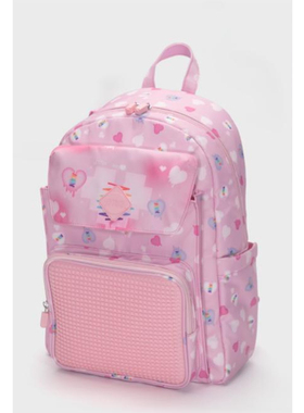 UPIXEL书包初高中学生青少年防水旅行双肩背包轻便时尚DIY图案