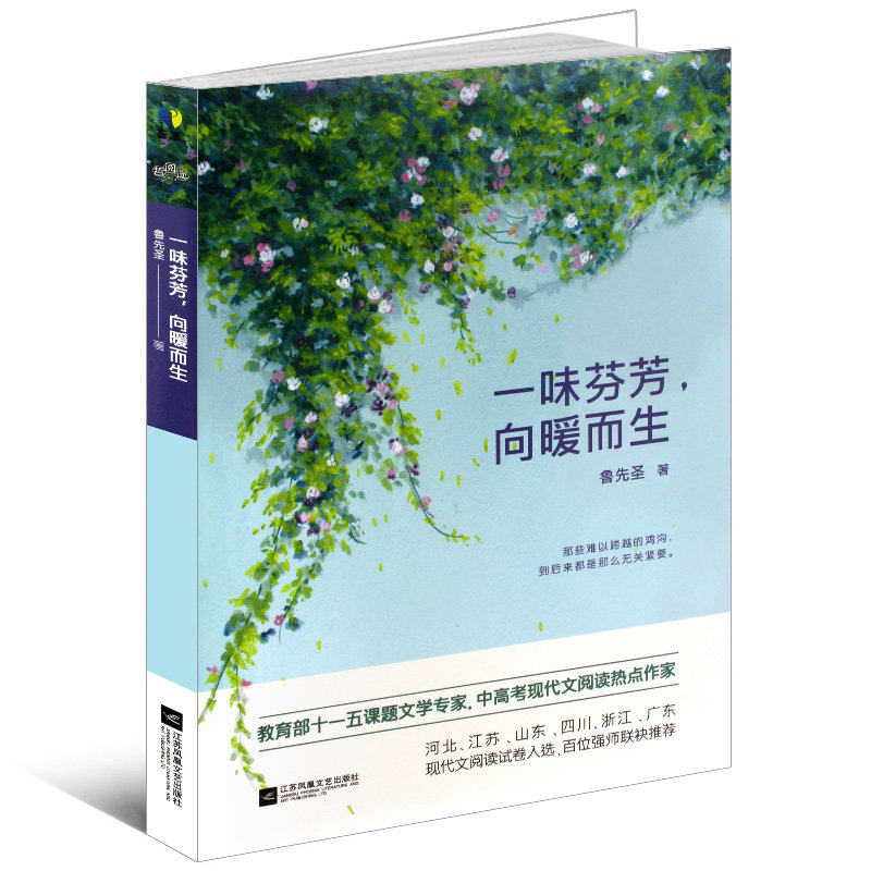 哲思图书 一味芬芳,向暖而生 鲁先圣 著 人生都可以如诗如梦 幸福是游移不定之后全新力作 爱一朵花陪它盛开 青春励志现代散文