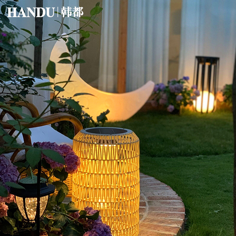 韩都院子造景花园布置庭院