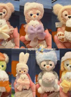 香港迪士尼2025冬日玲娜贝儿可琦安发箍装饰olu星黛露坐姿魔术贴