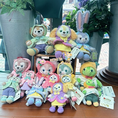 香港迪士尼森林游踪系列玲娜贝儿olu毛绒挂件可琦安达菲可爱公仔