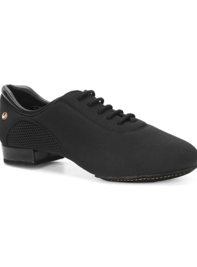 舞蹈鞋夏季款拼网透气款AG4012-19弹力牛津布男摩登两点毛底室内