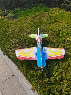 F3P花式3D遥控固定翼航模飞机遥控  EPP PP耐摔 5MM 涂装切割散件