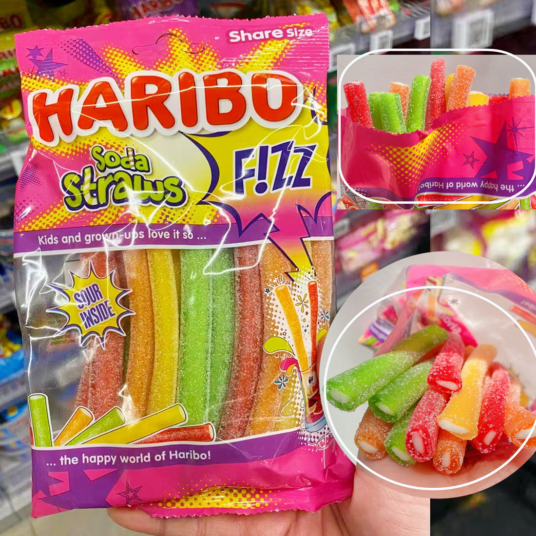 春节发顺丰不包邮！哈瑞宝彩虹糖