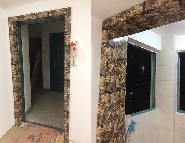 Imitation marble Stone plastic Decorative stone line Backdrop wallpaper Blank line Door Window hemming 8cmin the Decoration main material , Ceramic tile , Tile decorative accessories , Waistline  category - from Buy2taobao.com to provide professional Taobao agent buy service