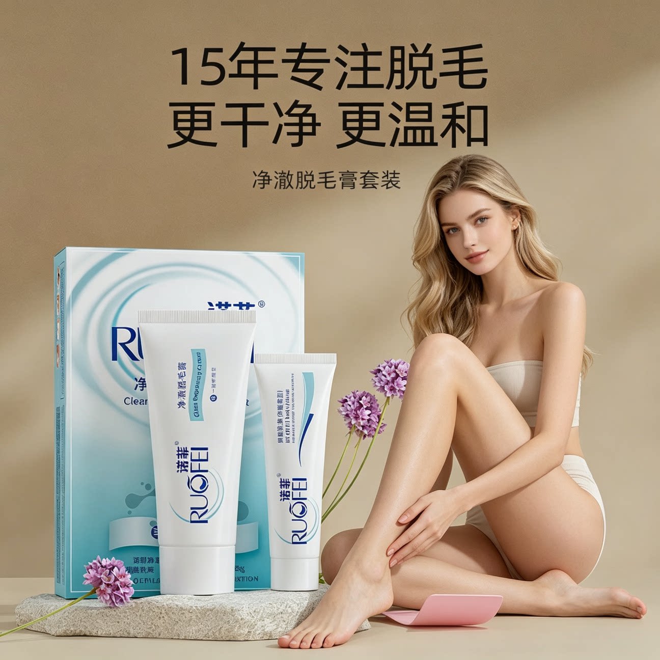 薇婷防敏感学生专用夏季脱毛膏