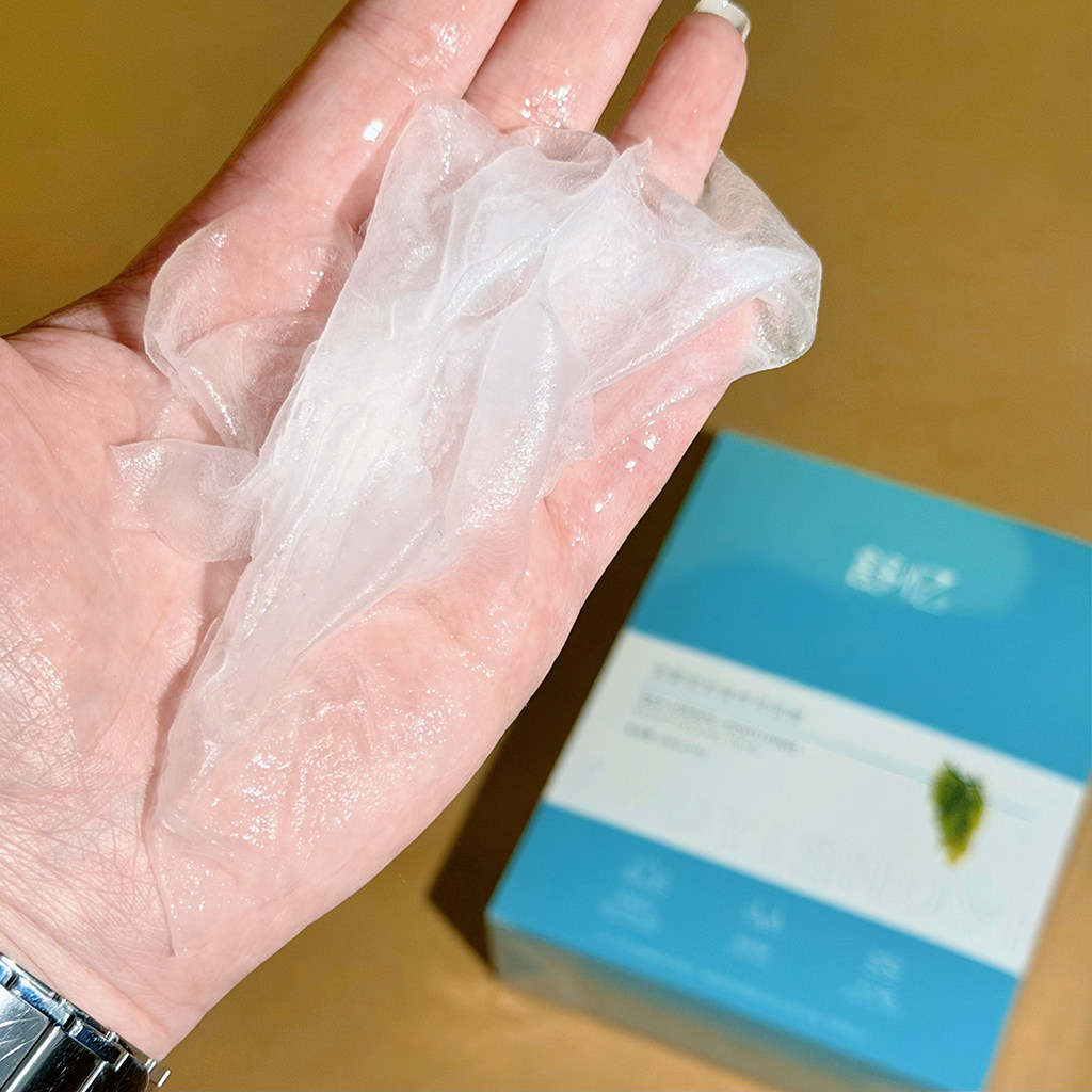 舒忆面膜白纱布海葡萄凝水睡眠补水保湿熬夜洋甘菊抗皱紧致舒缓女