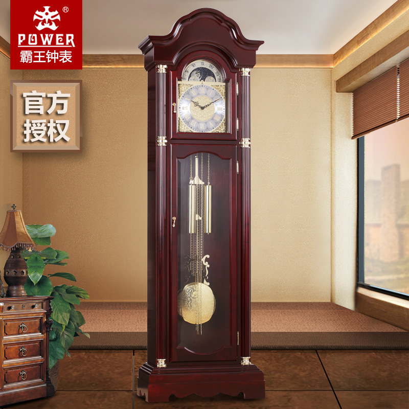 Overlord solid wood Grandfather Clock European style Clock a living room Mechanics Li Zhong Retro Clock modern Pendulum clock vertical clocks and watchesin the Home Daily , Bell , Li Zhong/Grandfather Clock  category - from Buy2taobao.com to provide professional Taobao agent buy service