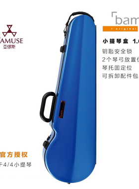 [实体店]法国Bam高科系列2002XL琴型黑碳色可双肩背带小提琴琴盒
