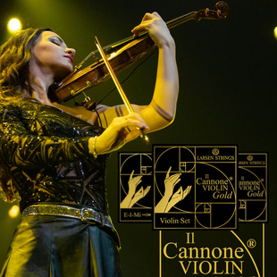 [实体店]拉森LARSEN II Cannone Gold新品金装黄金版大炮小提琴弦
