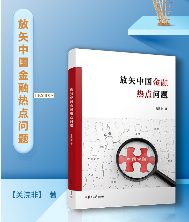复旦 放矢中国金融热点问题 关浣非著 复旦大学出版社 中国金融事业研9787309146875