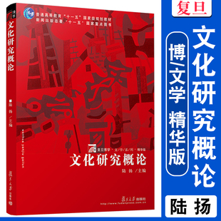 文化研究概论 复旦博学文学系列精华版 陆扬主编 复旦大学出版社 新闻传播文学研究