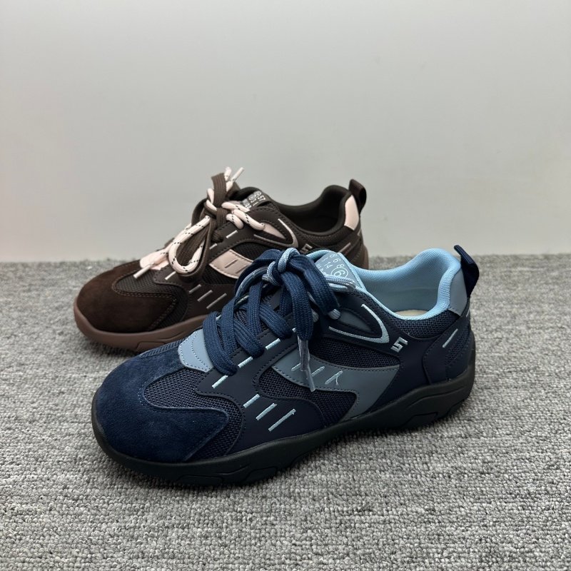 撤柜处理真皮德训鞋女2025秋季新款拼色运动鞋板鞋复古休闲女鞋潮,女鞋,德训鞋,淘宝优惠券,粉丝福利购,淘宝优惠卷