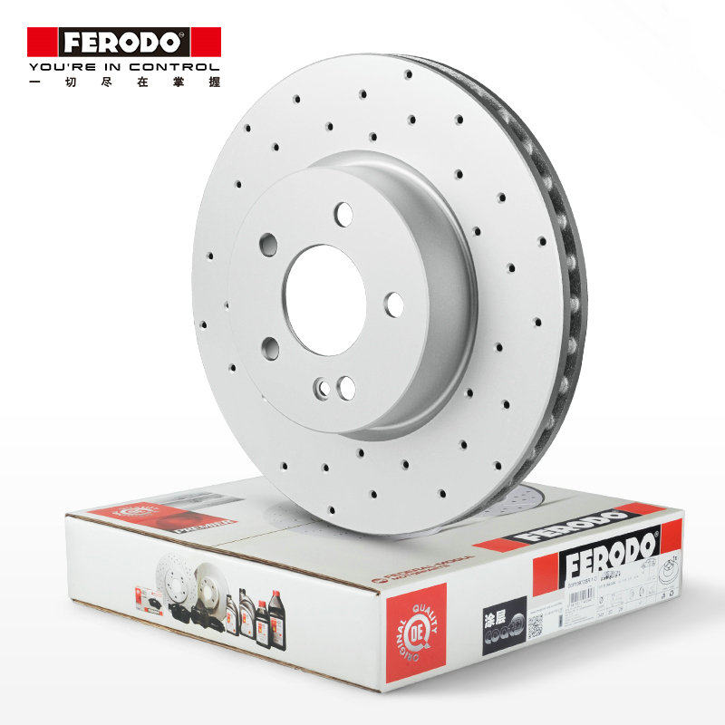 适用宝马5系f18底盘528li 535li前盘前刹车盘菲罗多ddf2047dc-1-d