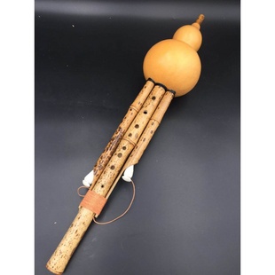 专业演奏级精品湘妃竹九孔宽音域原生态葫芦丝C调降B调D调G 调F调