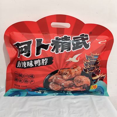 阿卜精武鸭脖子408g真空包装武汉特产经典即食小吃张家界景区同款