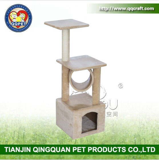 宠物用品猫爬架爱咪购多层猫跳台、猫房子剑麻猫抓柱庆泉工厂包邮