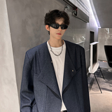 KT1035垫肩款立体剪裁秀场百搭休闲中式夹克外套男P108，男装夹克，电商A066