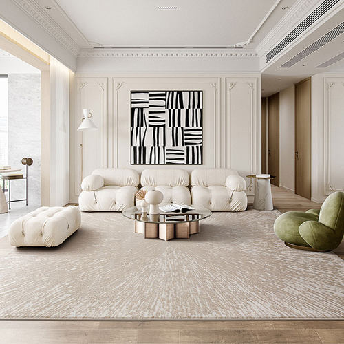 地毯客厅现代简约轻奢高级感卧室