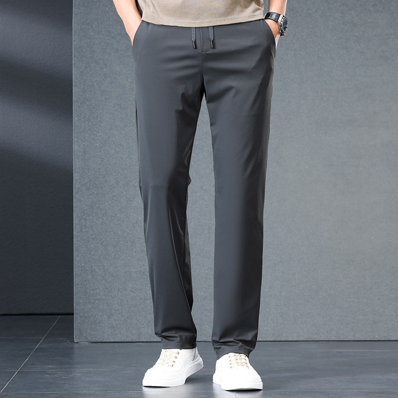 恒源祥冰丝休闲裤子男士夏季薄款宽松直筒速干运动长裤弹力空调裤,男装,休闲裤,淘宝优惠券,粉丝福利购,淘宝优惠卷