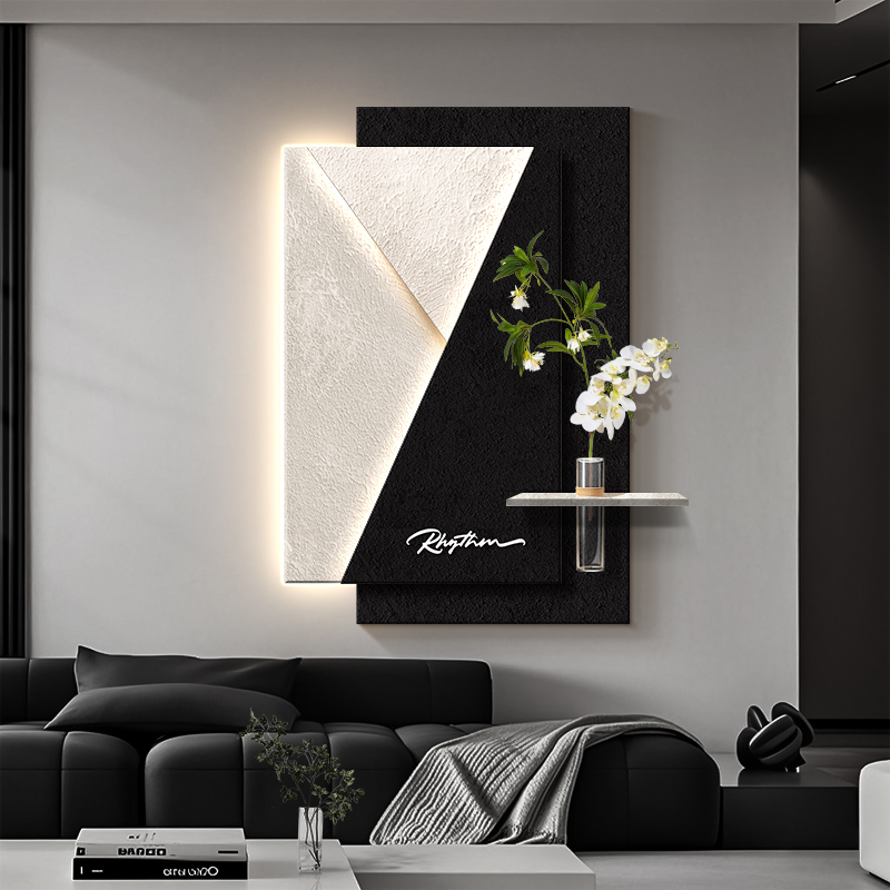 简约现代沙发背景墙装饰画 画玄关入户门挂画 画走廊楼梯过道高级