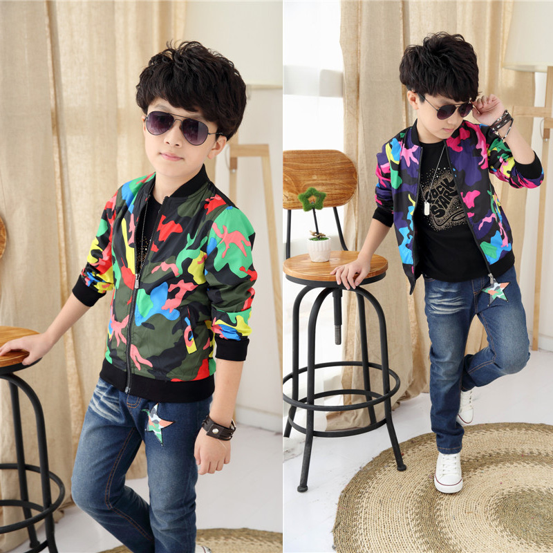 Veste pour garcon en mélange - Ref 2158621 Image 5