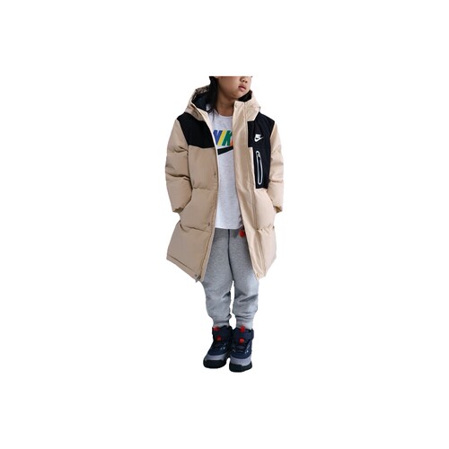 NIKE耐克儿童小童连帽运动休闲保暖夹克外套羽绒服IO6080-126