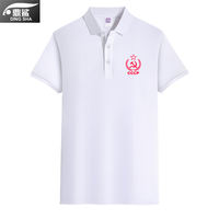 CCCP former Soviet Communist Socialist short-sleeved POLO shirts for men and women, half-sleeved T-shirts with lapels thumbnail 3