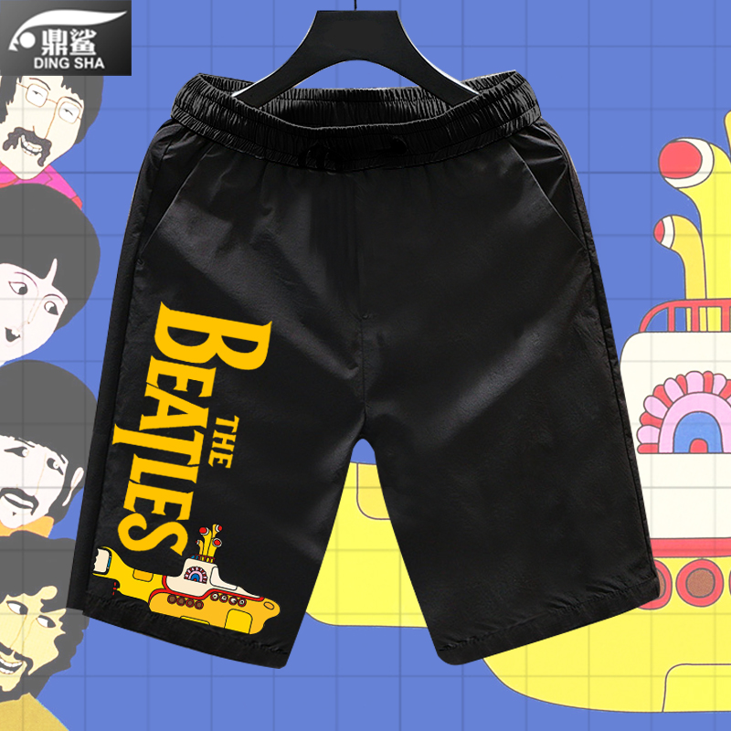 甲壳虫乐队披头士英国摇滚五分裤