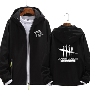 恐怖屠夫 Dead by Daylight黎明杀机周边连帽夹克男外套游戏衣服
