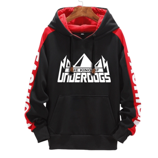 虎扑路人王篮球对抗赛纪念抖音同款连帽卫衣男女加绒外套衣服帽衫