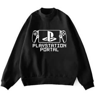 PlayStation Portal串流PS5新psp掌机圆领卫衣套头男女长袖衫秋衣