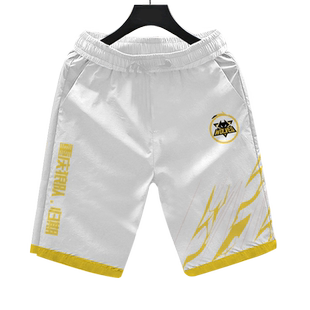 重庆狼队战队队服KPL归期同款王者比赛服速干短裤子男5五分裤中裤